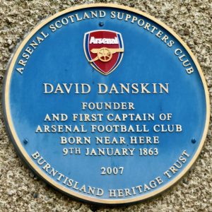 Blue Plaque David Danskin